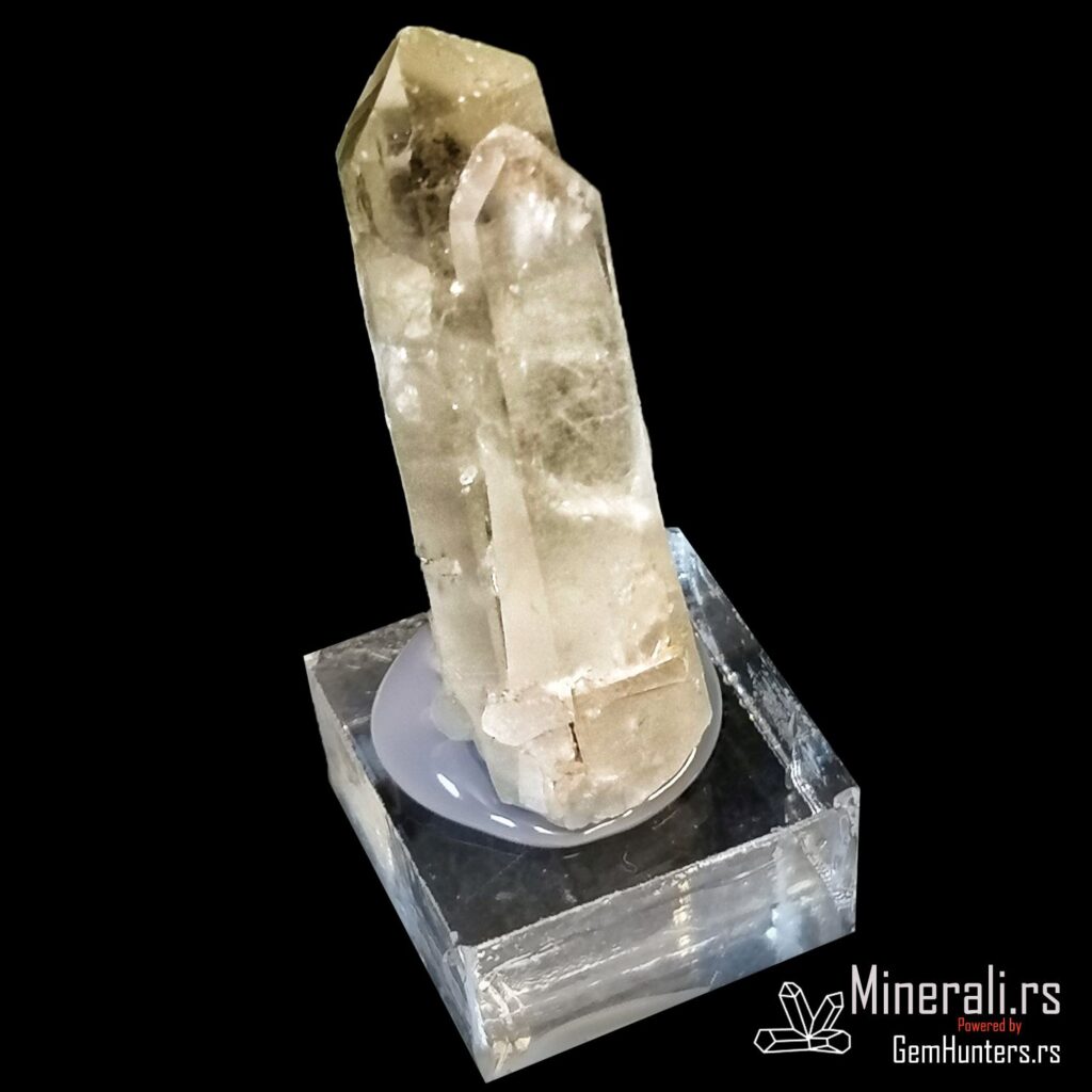 Prirodni kristal citrina iz Busovače, Bosna i Hercegovina